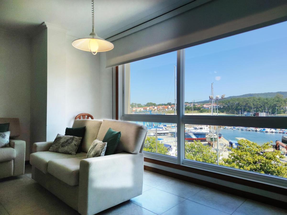 Desconectaengalicia El Pescador, Vistas Al Puerto, 200M Playa Leilighet Portonovo Eksteriør bilde