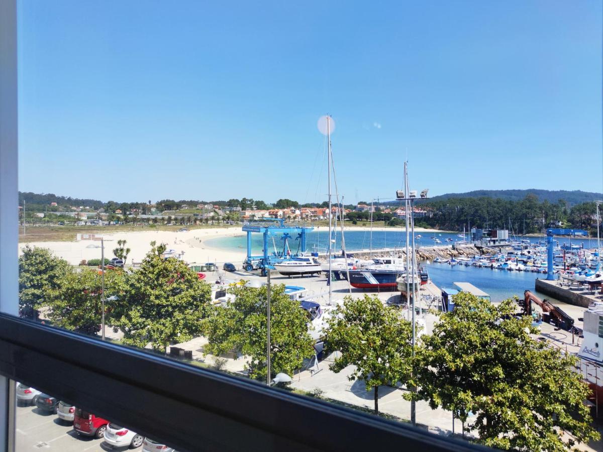Desconectaengalicia El Pescador, Vistas Al Puerto, 200M Playa Leilighet Portonovo Eksteriør bilde