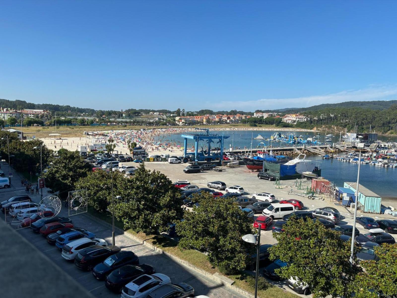 Desconectaengalicia El Pescador, Vistas Al Puerto, 200M Playa Leilighet Portonovo Eksteriør bilde